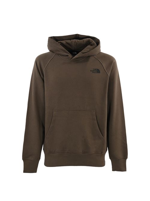 Felpa Redbox con cappuccio in cotone Smokey brown The North Face | NF0A89F91OI1